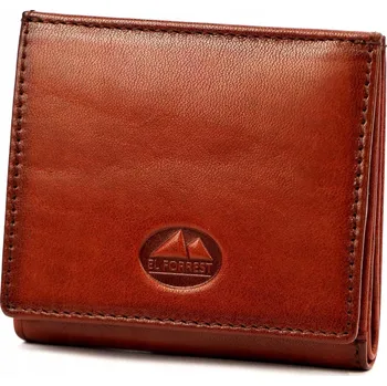 Peněženka El Forrest peněženka z pravé kůže hnědá - dámská