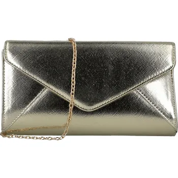 Kabelka Stylové dámské psaníčko Michelle Moon Connie, zlaté