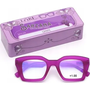 Brýle na čtení +1.0 Dioptrie LOKI - ITALY Brýle k počítači s filtrem modrého světla, brýle na čtení