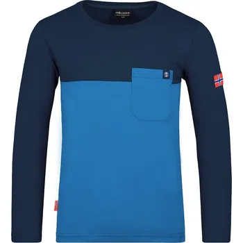 Tričko Trollkids Blau/ Dunkelblau 9469593 164