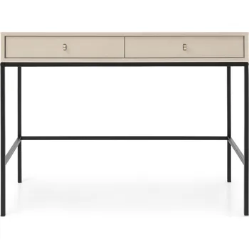 Toaletní stolek Toaletní stolek Mono II 104 cm béžový/černý