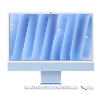 Stolní počítač Apple iMac 24'' M4 (10CPU+10GPU), 24 GB, 1 TB SSD, modrý, CZ kl. NUM