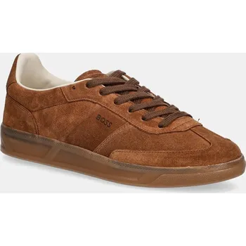 Pánské tenisky Semišové tenisky BOSS Brenta 50536645.226 hnědá 88X, EUR 38