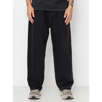 Pánské kalhoty Carhartt WIP Brandon (black/stone washed) XL, černá