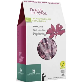Sušená zelenina Porto-Muiños Mořské řasy Dulse BIO 25 g