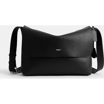 Kožená taška Coach Ludlow Messenger, ONE SIZE, černá, 99X