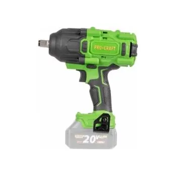 1/2" Aku rázový utahovák bez baterie a nabíječky 1600Nm PRO-Craft