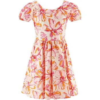 Dívčí šaty happy girls by Eisend Rosa/ Pink/ Orange 6955331 176