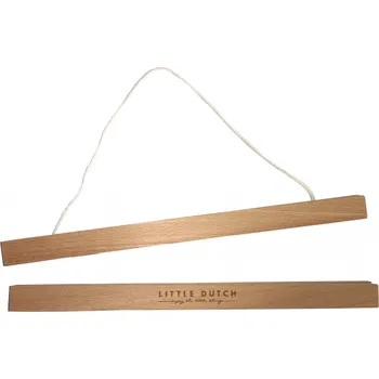 Hračka Little Dutch Dřevěný věšák na plakáty A3