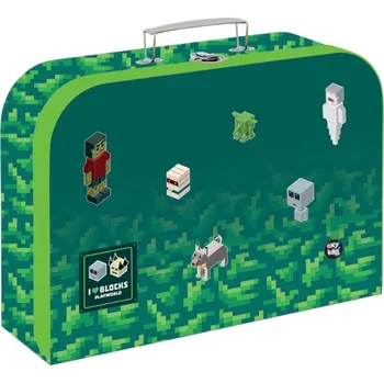 Oxybag Kufřík lamino 34 cm Playworld Pixel