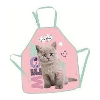 Set školních potřeb Fartuszek My Little Friend, Fluffy Kitty