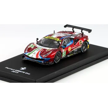 autíčko Ferrari 488TE Evo #51 2019 1:64 - Centauria časopis s modelem Ferrari 488 - kovový model