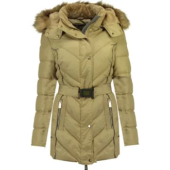 Dámská móda Bunda Geographical Norway Beige 312790 XXL
