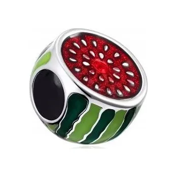 Přívěsek Přívěsek ze stříbra šťavnatý meloun ovoce korálek přívěsek stříbro s925