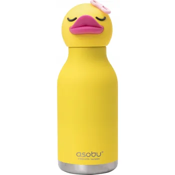 Termoska Dětská termoska Asobu Bestie Bottle 0,46 l - motiv kachničky