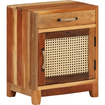 Noční stolek Noční stolek 40 x 30 x 50 cm masivní recyklované dřevo - 8719883998084