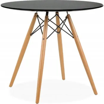 Jídelní stůl Bestent Kulatý stůl ANELLO Black 60cm