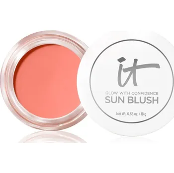 Tvářenka IT Cosmetics Confidence Sun Blush krémová tvářenka pro ženy 10 Sunlit 18 g