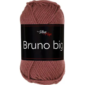 Příze Vlna - Hep příze Bruno Big 408 tmavě cihlová