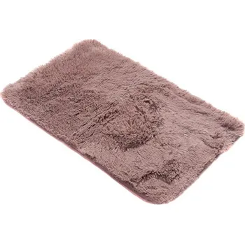 Koberec Plyšová předložka/kobereček BEST - HNĚDÝ Rozměr koberce: 50x80 cm