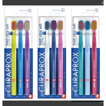 Zubní kartáček Curaprox CS ultra soft 5460 3 kusy blistr