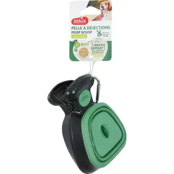 sáček na exkrement Zolux sběračka na exkrementy se sáčky zelená