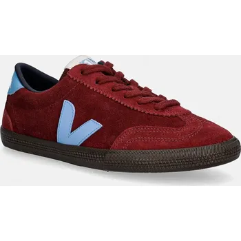 Pánská móda Semišové tenisky Veja VOLLEY SUEDE VO0321467A burgundské 83X, EUR 42