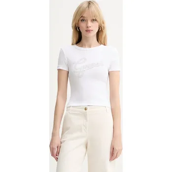 Pánské tričko Tričko Guess W6RI22.KA0H1 bílá 00X, vel. XL