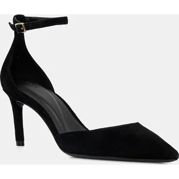 Dámské lodičky Semišové lodičky BOSS Gracey 50557660.001 černá 99X, EUR 39