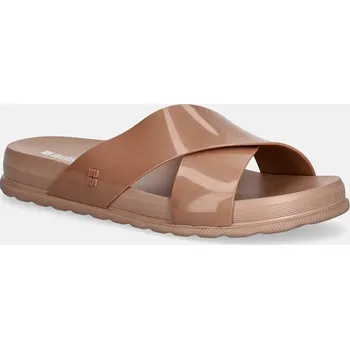 Dámská móda Pantofle Melissa MELISSA COZY SLIDE II AD M.38074.BU446 hnědá 88X, EUR 39
