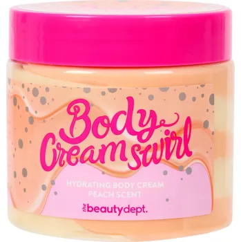 Tělový krém Tělový krém s broskvovou vůní The Beauty Dept. Swirl 200 ml