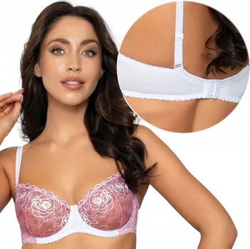 Podprsenka Paripari podprsenka s měkkými košíčky růžová velikost 75C