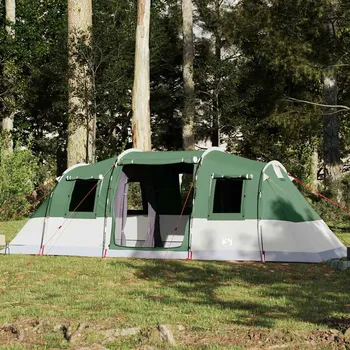 Stan Rodinný stan tunel pro 6 osob zelený nepromokavý - 8721102656545