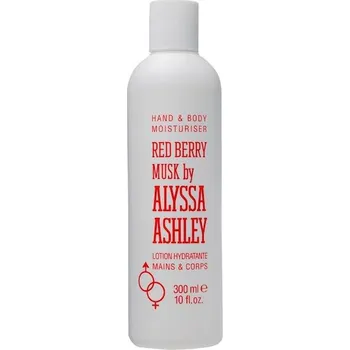 Kosmetika Alyssa-Ashley Unisex-vune Red-Berry-MuskTělové mléko na ruce a tělo 300 ml (1&nbsp;197,00 Kč / 1 l)