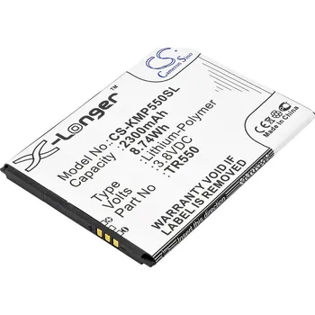 Baterie pro mobilní telefon Baterie Cameron Sino CS-KMP550SL, Li-Polymer, 2300