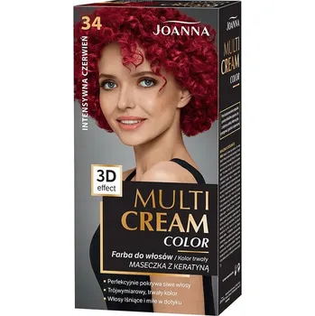 Barva na vlasy Barvy na vlasy Joanna – odstíny červené a zrzavé – 34 Intenzivní Červená