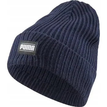Čepice Puma zimní čepice beanie modrá, univerzální velikost