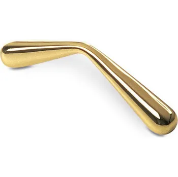 Nábytkové kování 12071 - Úchytka rozteč 64mm mosaz lesklá (12071 - Úchytka rozteč 64mm mosaz lesklá )