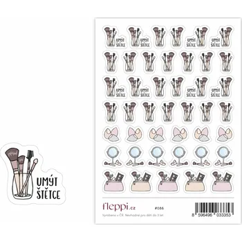 samolepka Fleppi Samolepky Beauty výbava
