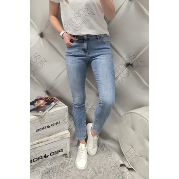 Pánské džíny Jeans světle modré basic větší velikosti Jeans: 33/XL