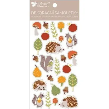 samolepka Samolepky les plastické 10 x 21,5 cm (40501)