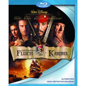 Blu-ray film Piráti z Karibiku: Prokletí Černé perly - Blu-ray + bonus disk (bez CZ)