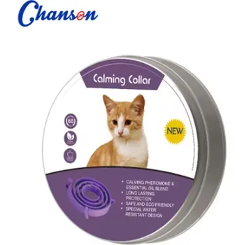 Obojek pro psa Uklidňující obojek pro psy a kočky s bylinkami Varianta: kočka - fialová, 38 cm