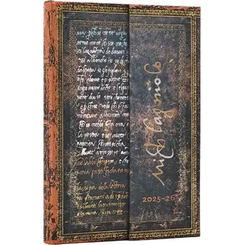 Kalendář Diář 2025/2026 Michelangelo, Handwriting