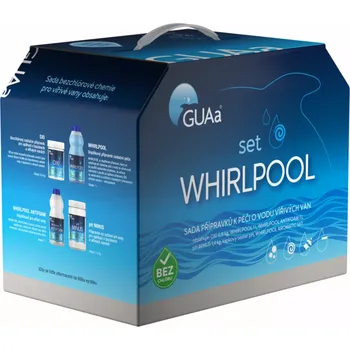 Bazénová chemie GUAa whirlpool set - bezchlórová sada chemie pro vířivé vany - VIR-GUAa-whirlpoolset