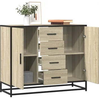 Příborník do zásuvky Příborník dub sonoma 92 x 35 x 76 cm kompozitní dřevo - 8721102923326