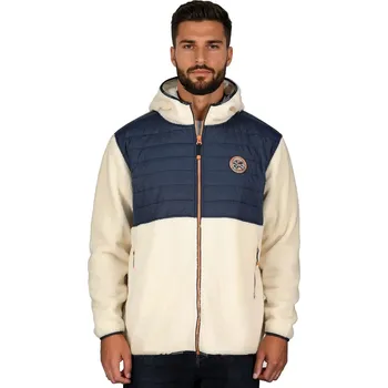Pánská větrovka Bunda Geographical Norway Creme/ Dunkelblau 742060 XL