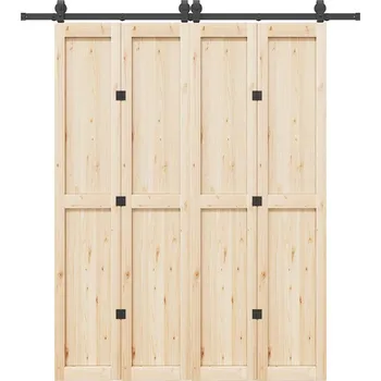 Nábytkové kování Sada příslušenství pro posuvné dveře 200 cm ocelová černá - 8721102849428