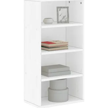 Příborník do zásuvky Odkládací skříňka ODDA bílý 40x24x79 cm masivní borové dřevo - 8721158660084