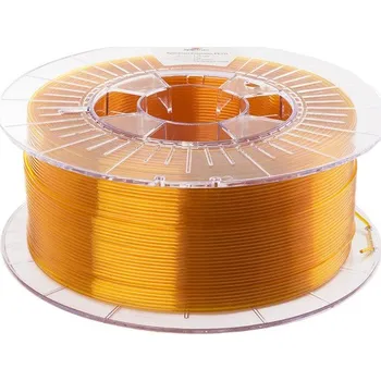 Filament PETG filament Transparent Yellow 1,75 mm Spectrum 1 kg